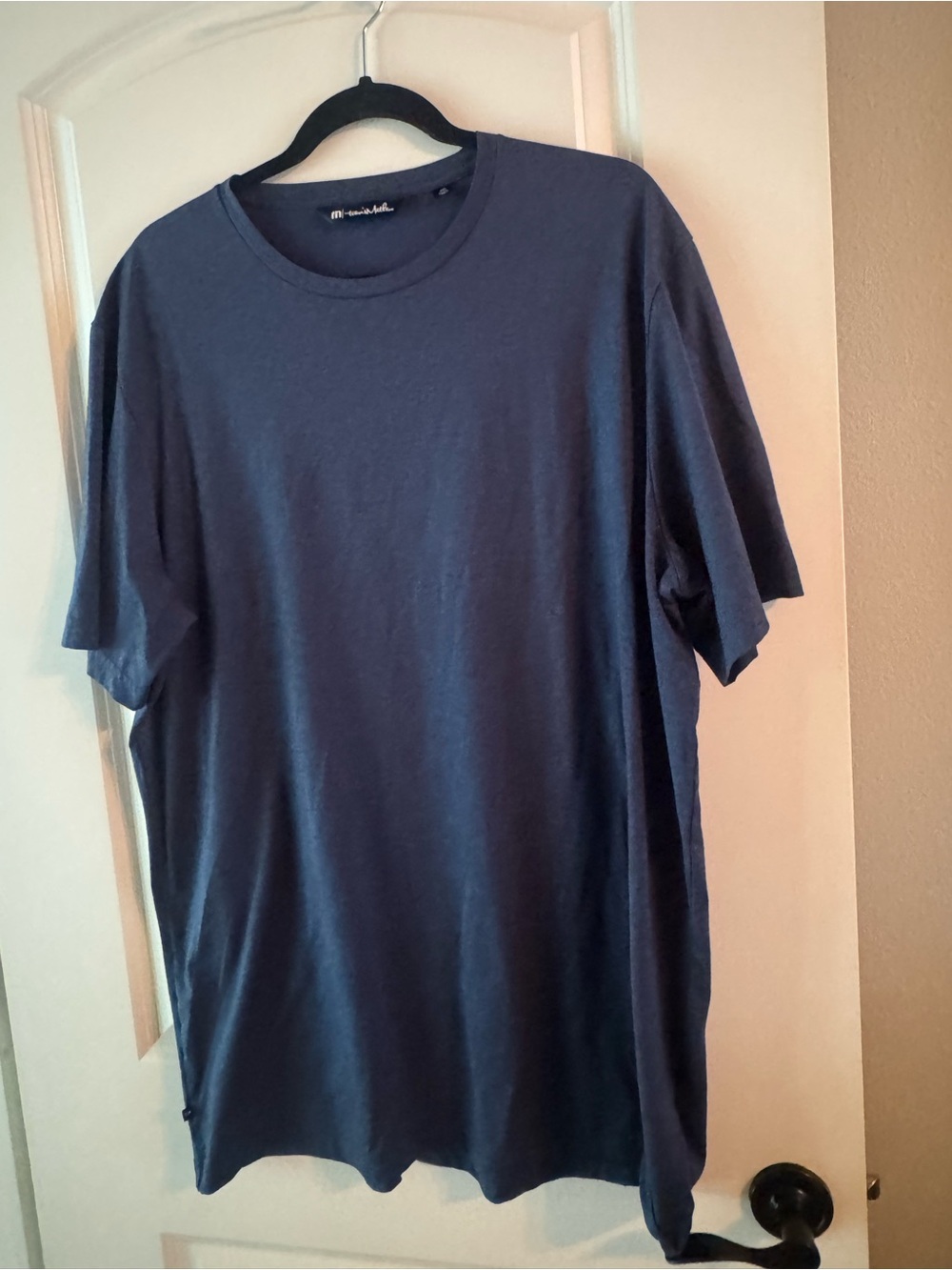 Travis Mathew Men's Short Sleeve Crew in Navy Blue